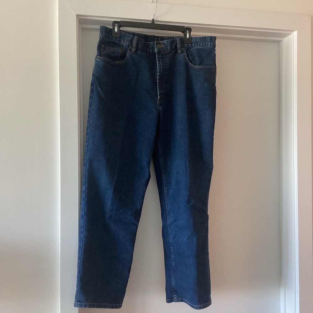 Classic Blue Denim Jeans. Traveler’s collection